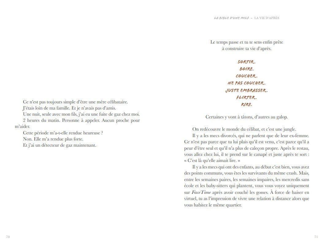 Livre : La bible d'une MILF